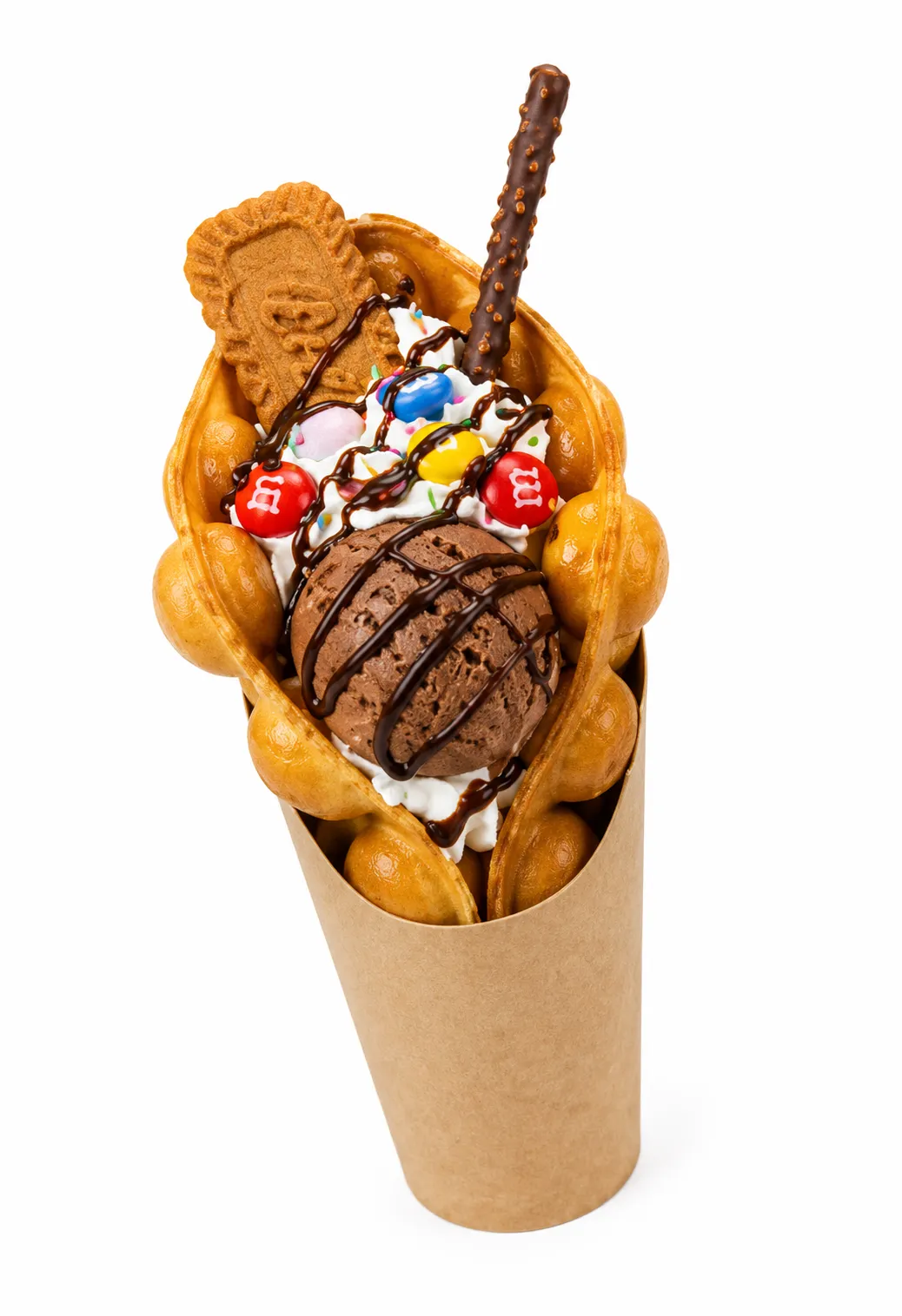 BUBBLE WAFFLES CHOCO POP