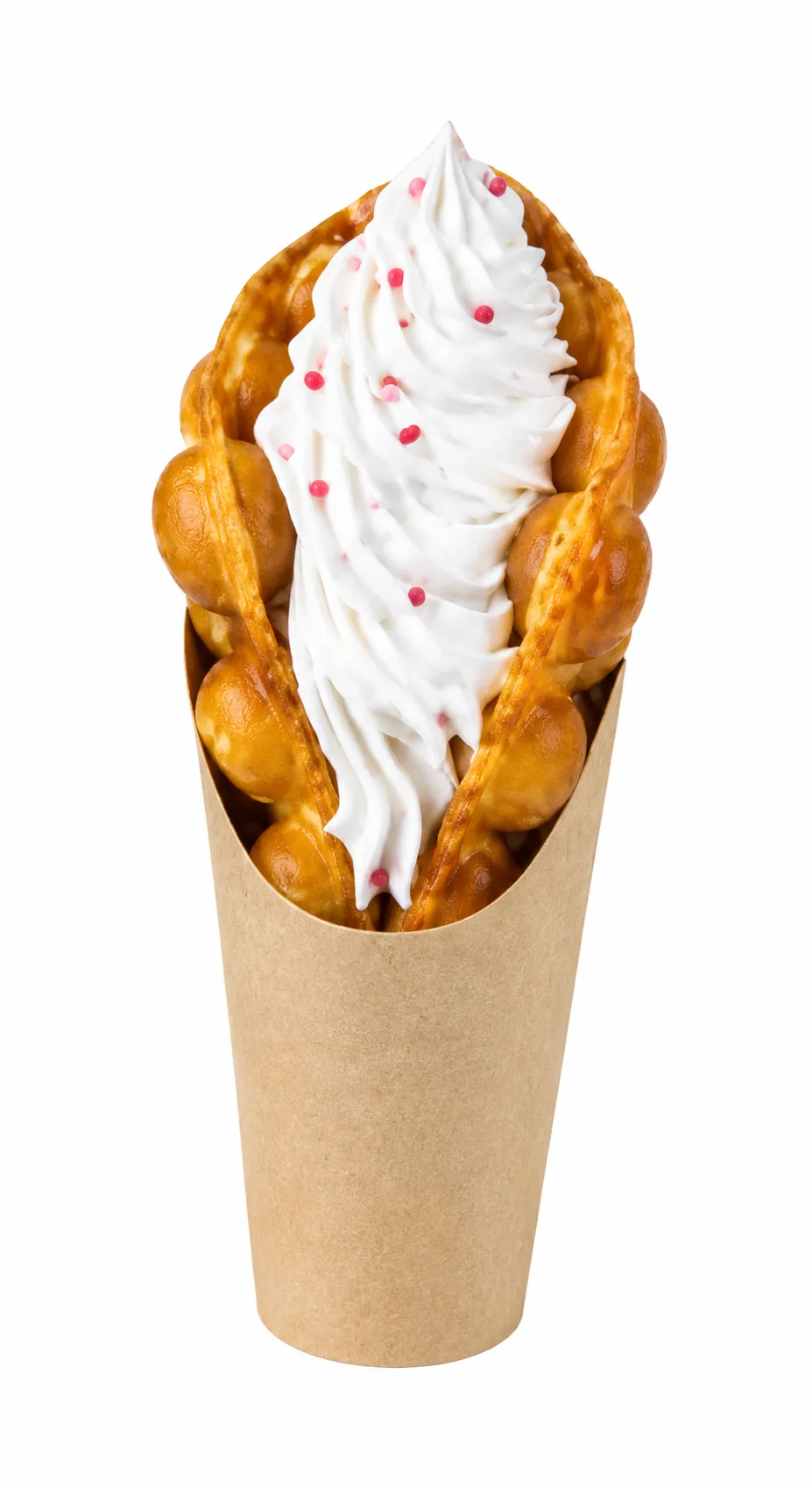 BUBBLE WAFFLES SNOW EGG