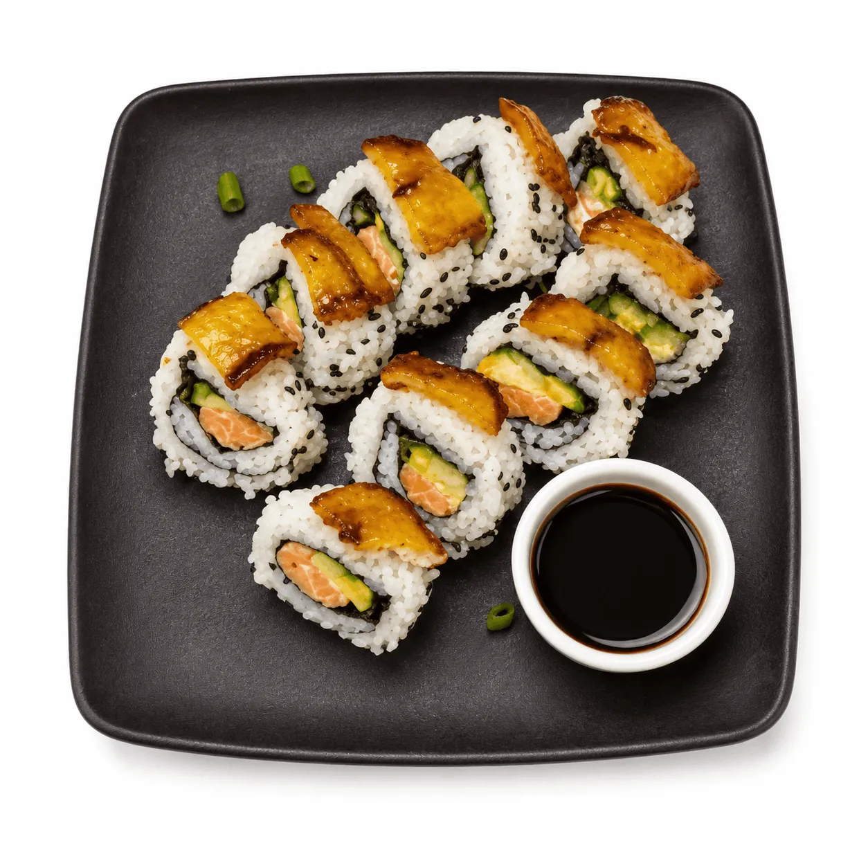 SUCHI CALIFORNIA ROLL CON PLATANO