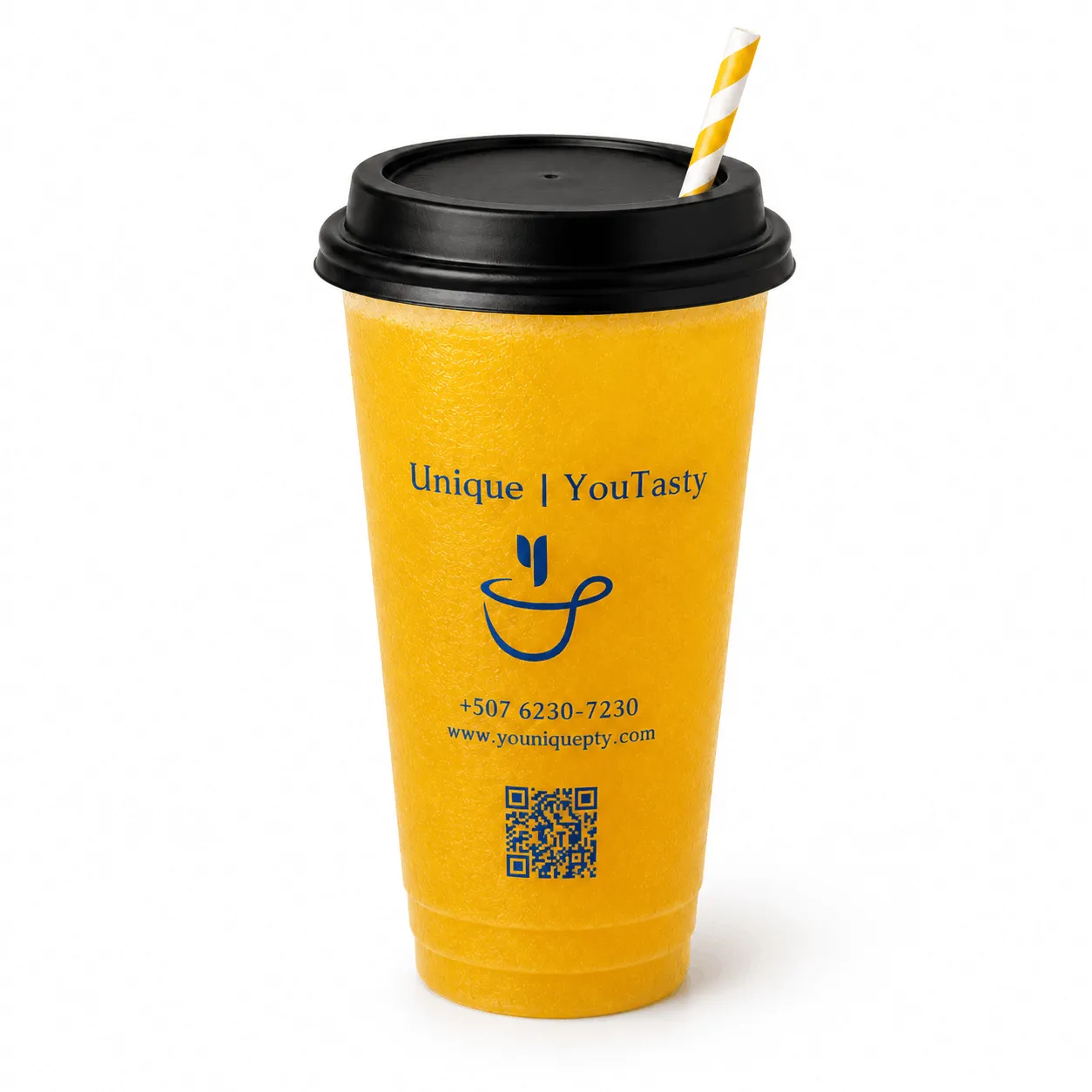 PASSION FRUIT BUBBLE TEA