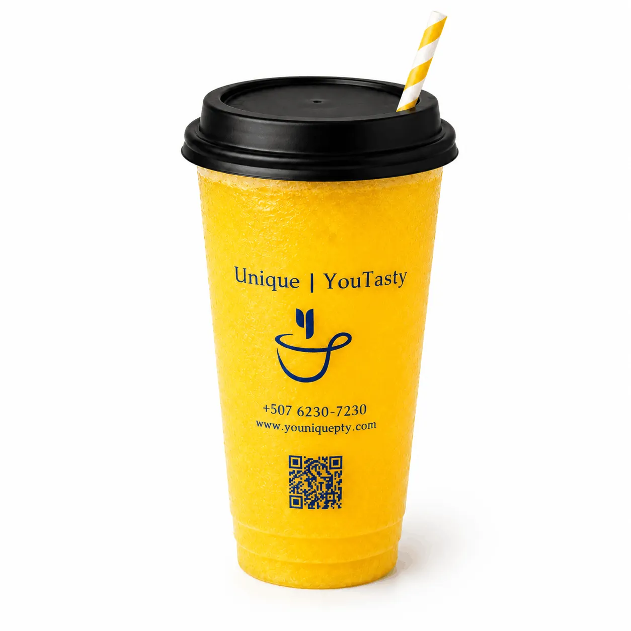 PASSION FRUIT PIÑA BUBBLE TEA